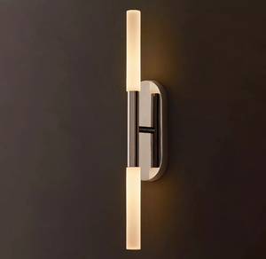 Lámpara <span class=keywords><strong>de</strong></span> Pared Moderna <span class=keywords><strong>de</strong></span> Lujo en Cobre para Interiores, Estilo <span class=keywords><strong>Rousseau</strong></span>, Doble Aplique, para Sala <span class=keywords><strong>de</strong></span> Estar o Dormitorio, en Oferta - Product Image 3
