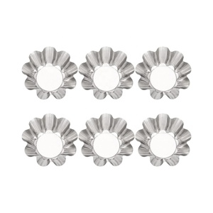 Ensemble de moules de cuisson en acier inoxydable en gros d'usine pour tartelettes biscuits Muffins Cupcakes <span class=keywords><strong>moule</strong></span> en métal de qualité pour la cuisson - Product Image 1
