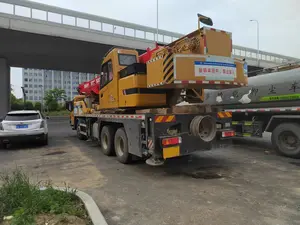 Used Sany Crane Truck STC250 25Tons used truck mounted Sany mobile Truck crane for sale
