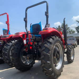 Tractor agrícola fabricado en China, específico para granjas, con tracción en las 4 ruedas (4x4), 90HP / 100HP / 120HP / 140HP / 160HP, con cargador frontal. - Product Image 4