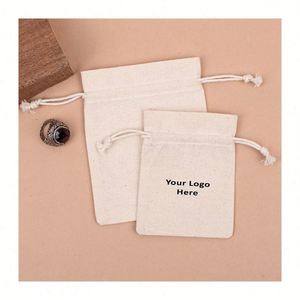 Pochettes en velours personnalisées avec logo pour mariage, petites pochettes cadeaux pour bijoux, sacs promotionnels pour cadeaux de mariage - Product Image 2