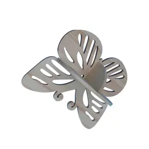 Butterfly Wall Decor wooden butterfly holder Butterfly Party Decorations Removable