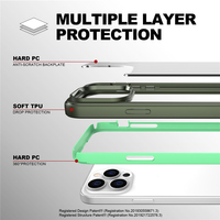 3 en 1 haut-parleur anti-poussière armure couverture de téléphone portable TPU PC hybride coque de téléphone transparente pour iPhone 15 14 13 12 Pro Max