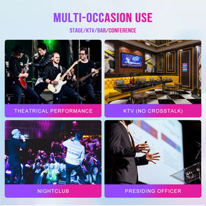 Systèmes de microphones sans fil portables Voxfull SKM9001 One-Drag-One Plug and Play, protection de l'environnement et économie d'énergie - Product Image 6