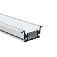 Pour l'éclairage de l'armoire Bande montée en surface au sol Profil LED d'extrusion en aluminium