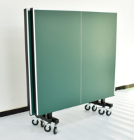 Table de ping-pong pliable professionnelle en MDF pour intérieur, 25 mm, fabrication directe d'usine