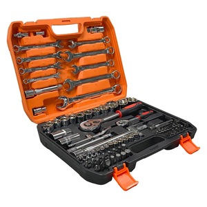 Complete Set Automotive Repair <b>Tools</b> Socket Ratchet Wrench Multifunctional Socket Sleeve Combination Toolbox Industrial - Product Image 6