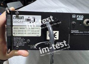 Amplificateur numérique à deux canaux Crown Macro-Tech 1202, garantie d'un mois, UTILISÉ - Product Image 6