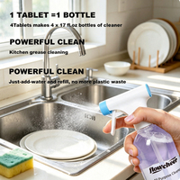 Tablet Pencuci Piring OEM MSDS COA Grosir Serbaguna Suplemen Pembersih Pencuci Piring Tablet Pembersih Lemak Dapur Padat