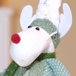 Christmas Plush Toy Xmas Stuffed <b>Doll</b> Holiday Stuffed Animal Soft Decoration Santa Claus Papa Noel Plush Reindeer Elk Snowman - Product Image 4