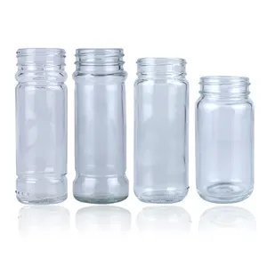 Good Quality Disposable 300ml Spice Pepper Grinder Best Selling On Demand Glass Pepper Grinder Bottle