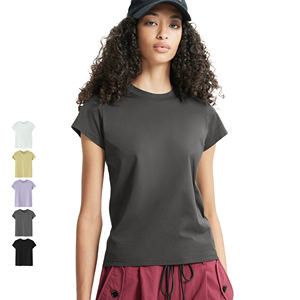 2025 Primavera/Verano nueva camiseta de manga corta Mujer de secado rápido para deportes al aire libre y desplazamientos - Product Image 1