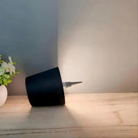Kit de lampe de bouteille moderne Lampe de table élégante alimentée par batterie Ombre de nuit décorative pour une utilisation en chambre Transformes électriques sans fil
