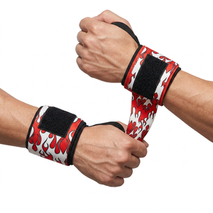 Nouvelles Bandes de Poignet Élastiques Antidérapantes Réglables pour l'Entraînement Physique, la Musculation et la Protection Respirante des Mains - Product Image 1