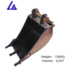 Jcb 3cx Xô đá 600mm chiều rộng tùy chỉnh bền răng chống mài mòn xô cho máy xúc lật - Product Image 5