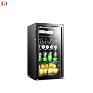 Venta caliente pequeño refrigerador comercial puerta de vidrio eléctrica mesa de cerveza pantalla <span class=keywords><strong>nevera</strong></span> Mini instalación - Product Image 5