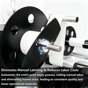 Neue Automatische Hochpräzise PLC+Touchscreen Echtzeit-Druck- und Verpackungsmaschine für Papierkartons Barcode-Etikettierung in Echtzeit - Product Image 3