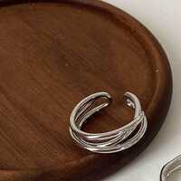 Vendita calda Tending Anelli da donna fascia semplice Design carino a forma di farfalla serpente motivi sole taglio ovale diamante intarsio all'ingrosso - Product Image 1