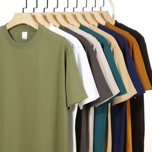 Camiseta Extra Grande de Algodón Puro de 230 g/m², Tejido de Punto, Hombros Caídos, Cuello Ajustado, Estilo Hip Hop Urbano, Unisex, Casual, Verano - Product Image 3