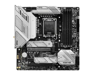 B760M motherboard supports Intel 12/13th Core processors for desktop Matx specs ms B760M MORTAR MAX WIFI DDR4