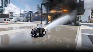 หุ่นยนต์กันระเบิดแบบมีล้อ QITENG รุ่น L7 Fire แทนที่การตรวจสอบด้วยมือ และรับประกัน 1 ปี หุ่นยนต์กันระเบิดแบบมีล้อรุ่น L7 Fire - Product Image 2
