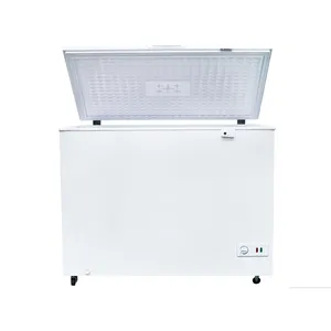 420L tek kapı katı üst derin dondurucu buzdolabı