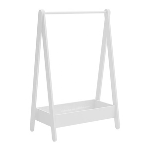Armario <span class=keywords><strong>de</strong></span> Madera para Niños Pequeños, Independiente, Personalizado, para Exhibición <span class=keywords><strong>de</strong></span> Ropa, Almacenamiento <span class=keywords><strong>de</strong></span> Ropa para Bebés y Niños, Perchero - Product Image 3