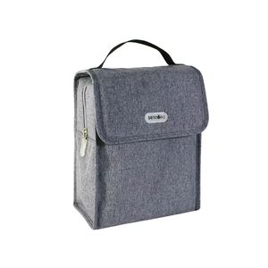 Sacs isothermes personnalisés en PEVA Oxford OEM pour le camping en plein air, fabriqués en usine, portables, avec bandoulière unique, pour le déjeuner - Product Image 6