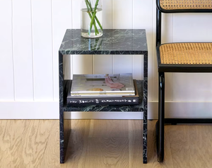 Đá Cẩm Thạch bedstand cạnh giường ngủ màu hồng Onyx bảng đen đá cẩm thạch giường bên bảng nightstand tùy chỉnh đêm đứng - Product Image 2