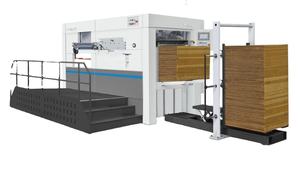 Machine de découpe à plat automatique pour carton ondulé avec système d'alimentation par aspiration frontale - Product Image 2