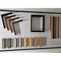 Moulure en aluminium couleur or champagne pour cadres photo, extrusion d'aluminium pour cadres photo, usine de cadres photo en bois et aluminium