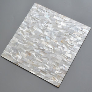 Tuile autocollante 3D en nacre, mosaïque de coquillages pour crédence - Product Image 5