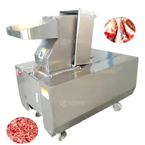 Bone Crushing Machine for Grinding Beef Pork Chicken Fish Bones Meat Processing Machinery Stainless Steel 304