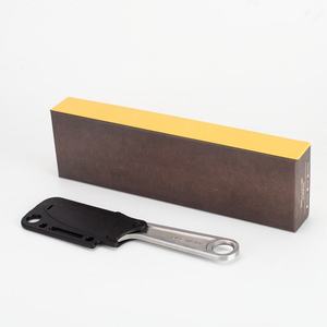 Couteau de camping personnalisable KA-BAR SS158 OEM DIY, manche en acier inoxydable, petit couteau droit multifonctionnel pour la nature sauvage - Product Image 2