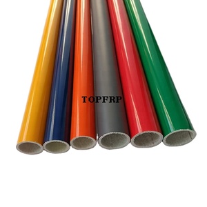 Tubo redondo de fibra de vidrio personalizado tubo hueco de FRP para MANGO de pala - Product Image 3
