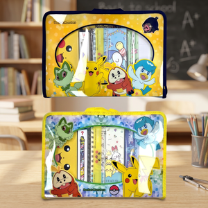 Set de Papelería de PVC de Pokémon Pikachu, Útiles Escolares, Lápiz, Borrador, Cuaderno, Anime, Dibujos Animados, Regalo para Estudiantes, Venta al Por Mayor - Product Image 3