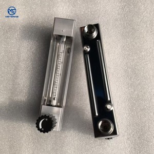 Nóng bán Độ chính xác khí lỏng biến khu vực đo lưu lượng kim loại không gỉ nhựa rotameter mặt bích kết nối ống thủy tinh rotameter - Product Image 6