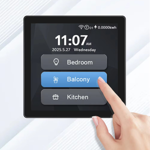 Interruptor de Luz Inteligente Lanbon L10 6 en 1, Panel Táctil WiFi Zigbee de 2 Canales, Carga Rápida de 10A, Control por Voz con <span class=keywords><strong>Alexa</strong></span> y Google, 2026 - Product Image 1