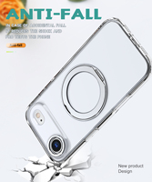360 support magnétique rotatif coque de téléphone pour iPhone 17 Air anti-chute 2.0mm épaisseur coque de protection
