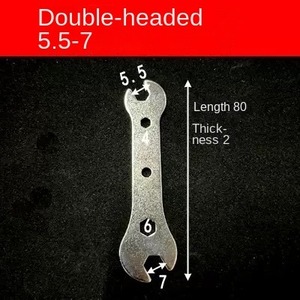 Dùng Một Lần Đôi Mở End Cờ Lê Cờ Lê Công Cụ 5.5Mm 21Mm Thép Phẳng Tấm Đấm Metric Hệ Thống Đo lường OEM Tùy Chỉnh - Product Image 2