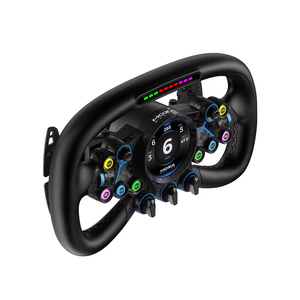 Moza Vgs Vision Gs Racing Steering Wheel Carbon Fiber Rim Sim Accessories Compatible with Direct Drive Base Vgs(gt 310mm) - Product Image 3