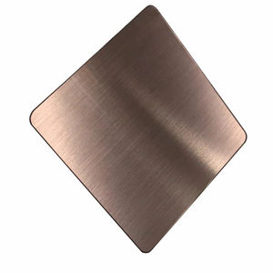 איכות גבוהה 304 פלדת אל חלד ss פלטת/גיליון מתכת רוז זהב ייצור יריעות נירוסטה 4 x 8 רגל 20 מד - Product Image 4