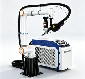 Robot de soudage robotisé à fonctionnement automatique sans programmation, bras de soudeur robotisé industriel pour le traitement du carbone et de l'acier inoxydable - Product Image 1