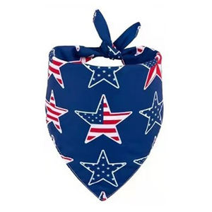 מותאם אישית כלב משולש בנדנה העצמאות יום הדפס פוליאסטר אביזר - Product Image 6