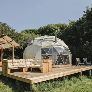 Luxury Glamping Hotel House Igloo Tent Outdoor Clear Geodesic Garden Dome Tent