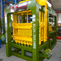 Machine de fabrication de briques creuses QT4-15 machine à briques et blocs de ciment automatique Vente en gros