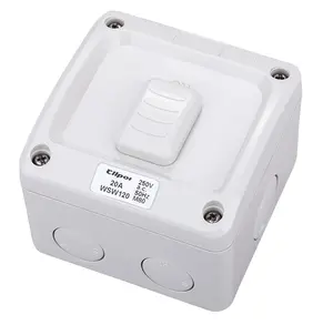 Como/NZS estándar SAA aprobación 20A 250V impermeable interruptor único