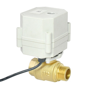 Vanne intelligente Wi-Fi en laiton à filetage interne et externe, 1 pouce, pour eau et air, vanne à boisseau sphérique électrique compacte pour le contrôle des conduites - Product Image 4