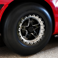 Jantes forgées Deep Dish 3 pièces style S71 à lèvre polie 5x120 pour Chevrolet Corvette Z06 CTS-V Drag Race