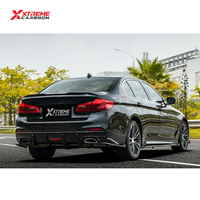 Kit de carrosserie XTREME en fibre de carbone sèche, diffuseur de pare-chocs arrière, amélioration du diffuseur d'air arrière pour BMW G30 G31 520i 530i 540i M550i 2017-2020